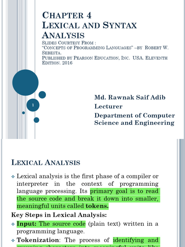 CSC 461 Final | PDF | Parsing | Variable (Computer Science)