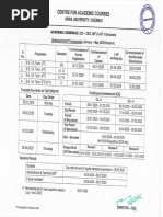 Anna University Academic Schedule 2026 | PDF | Chess Theory | Chess
