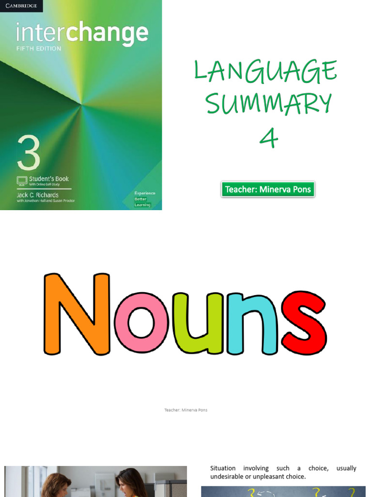 Language Summary 4 - Level 3 | PDF | Luck