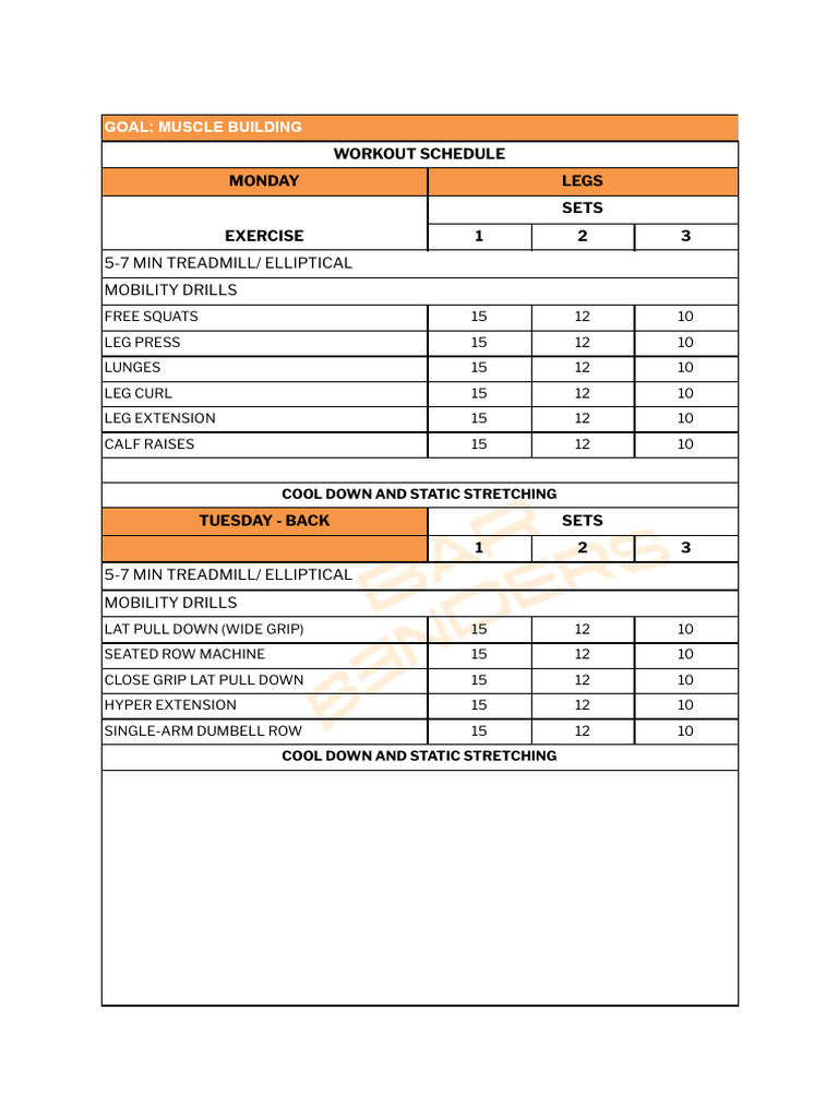 MUSCLE BUILDING 1 SHEETAL PARK Updated | PDF | Physical Exercise ...