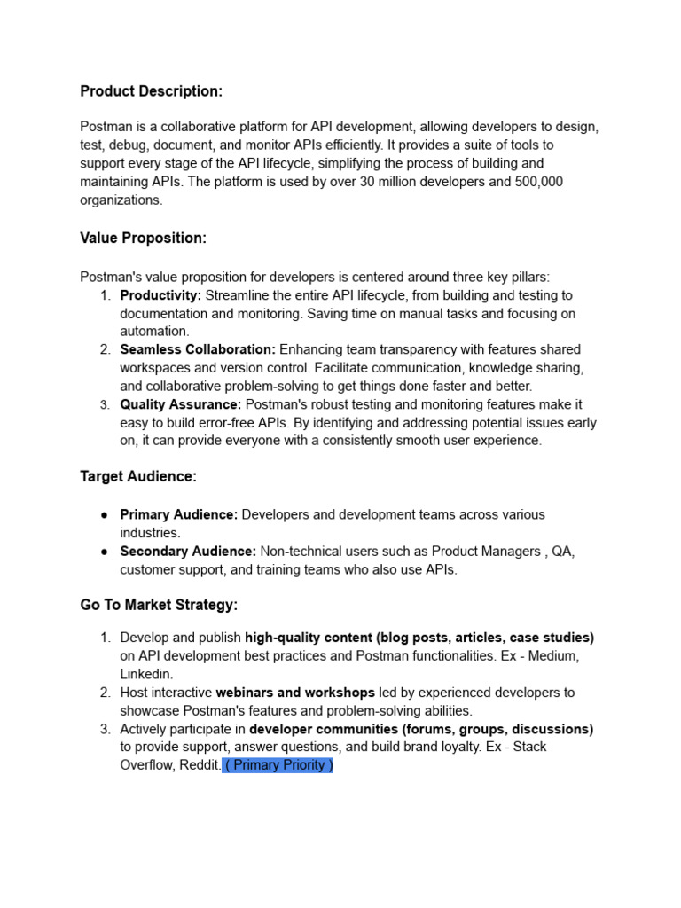 Postman: API Development Simplified | PDF | Linked In | Social Media