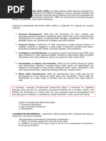 PE Skills Checklist for Teachers | PDF | Physical Education | Strength ...