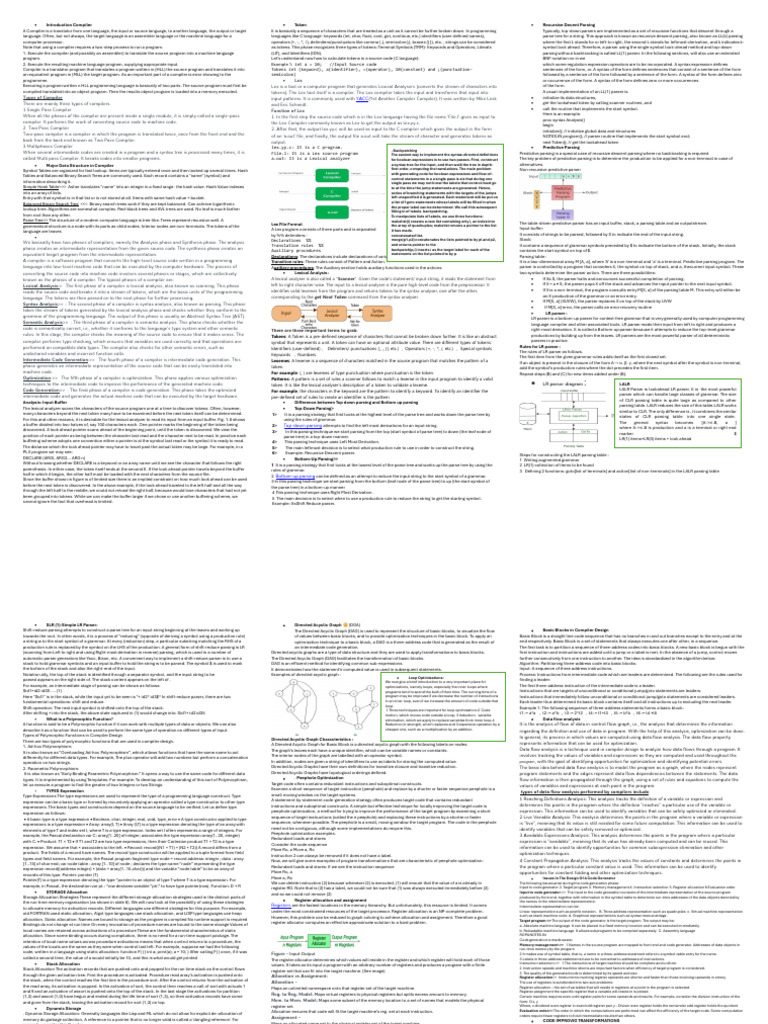 Compiler Design - pdf2 | PDF | Parsing | Data Type