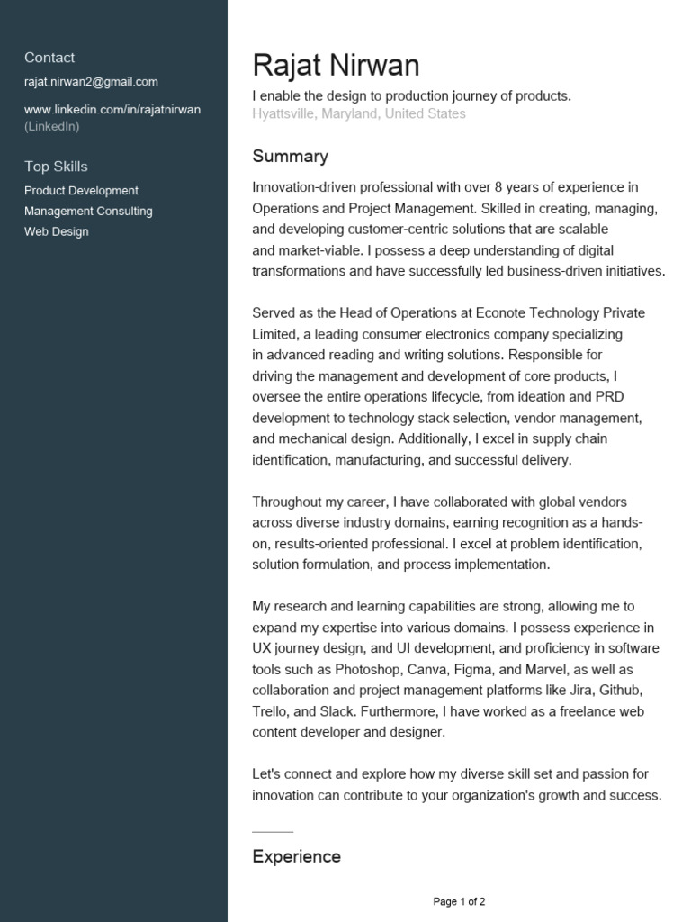Profile | PDF | Business | Computing