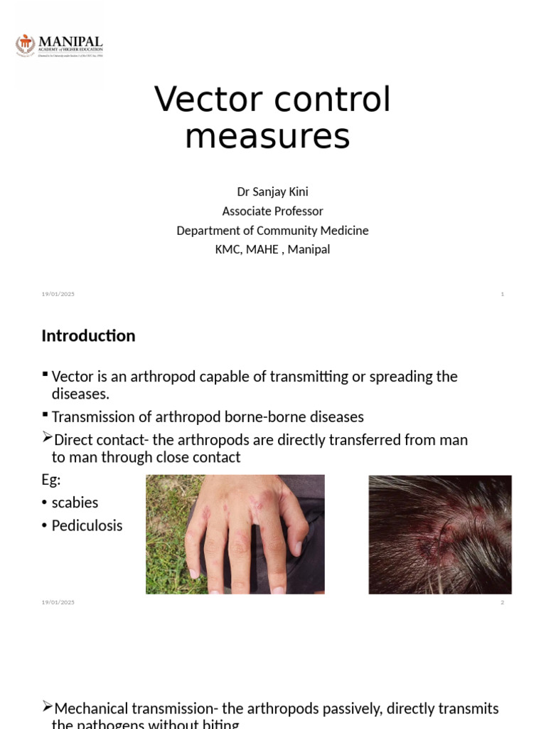 Vector Control Measures | PDF | Insecticide | Mosquito