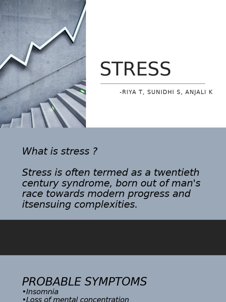 Stress | PDF