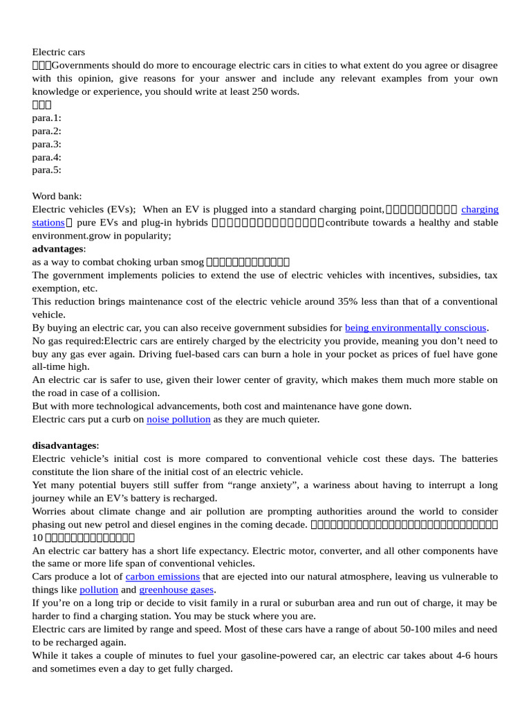 Electric Cars | PDF | Electric Car | Electric Vehicle