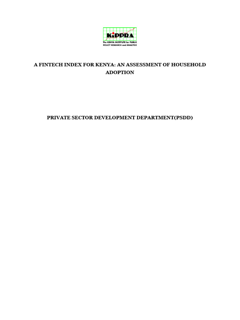 Fintech Index Paper | PDF | Regulatory Compliance | Computer Security