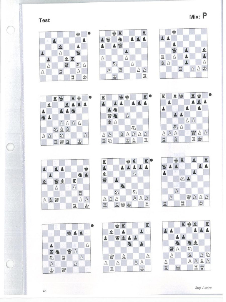 Chess Learning Step 5 Extra PDF Free - 12 | PDF