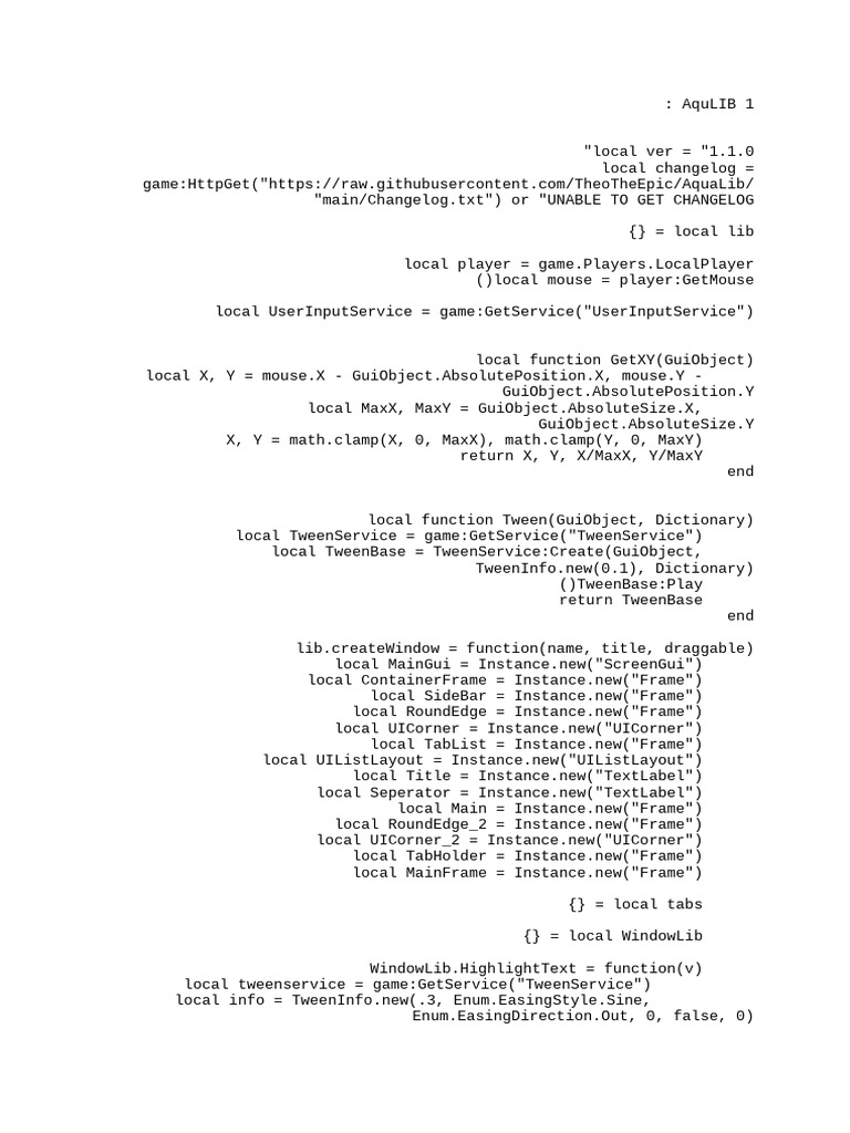 AquaLib Tweening Functions Guide | PDF | Typography | Typefaces