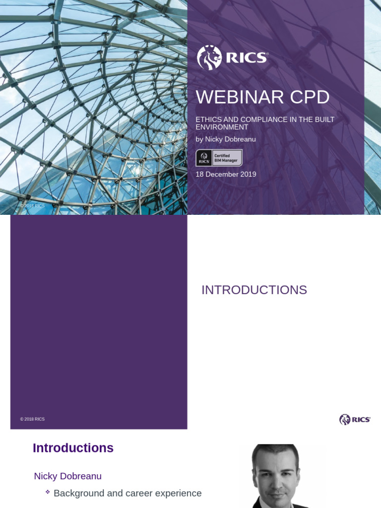 Ethics and Compliance in Construction | PDF | Political Corruption ...
