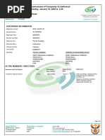 COR14.3 Registration Certificate Details | PDF
