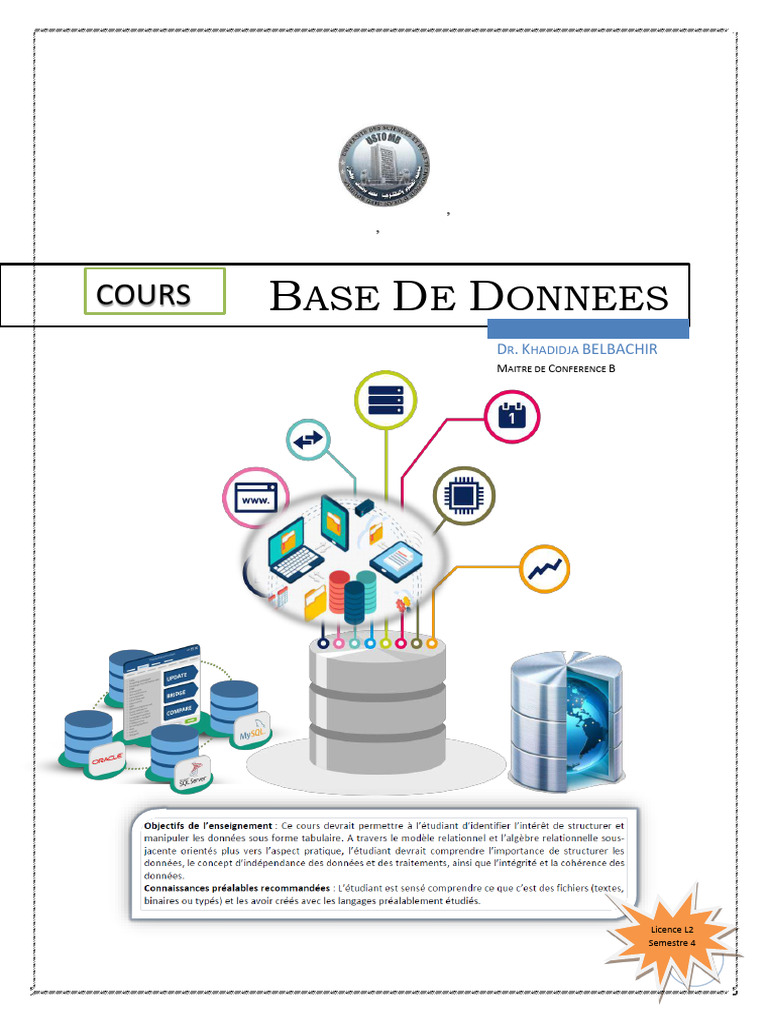 Introduction aux bases de données | PDF | Bases de données | Base de ...
