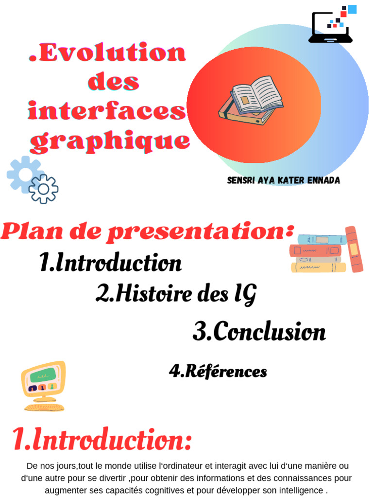 Évolution des Interfaces Graphiques | PDF | Interface graphique ...
