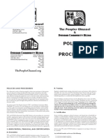 Policies Procedures Sept2011 Web