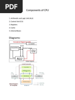 CPU Structure: ALU, CU, Registers, Buses | PDF | Central Processing ...