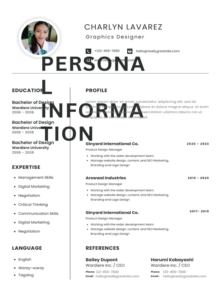 Professional Minimalist CV Resume - 20250116 - 182436 - 0000 | PDF