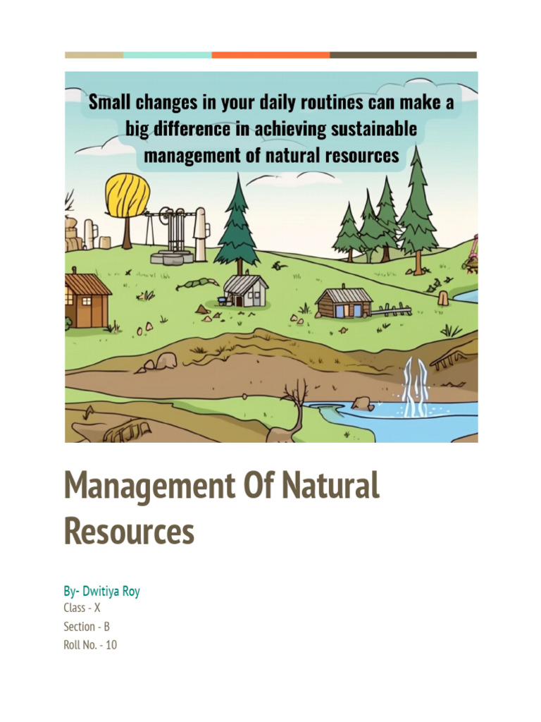 Managing Natural Resources Sustainably | PDF | Sustainability ...
