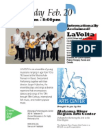 LaVolta Swiss Youth Ensemble Poster