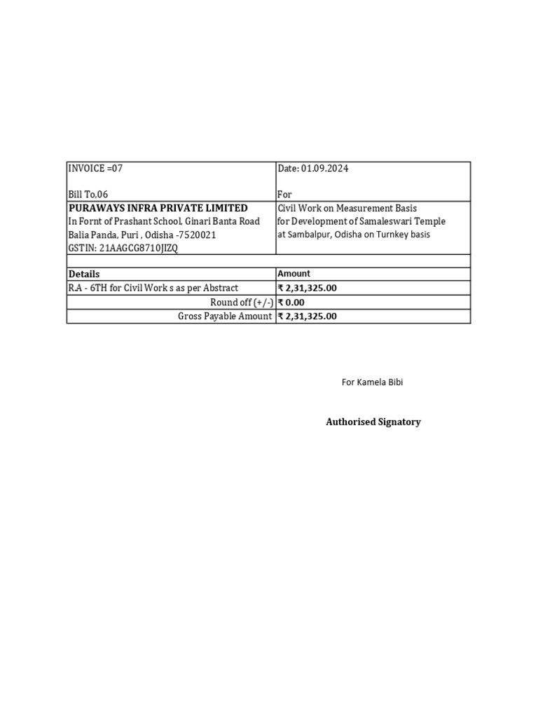 Invoice | PDF