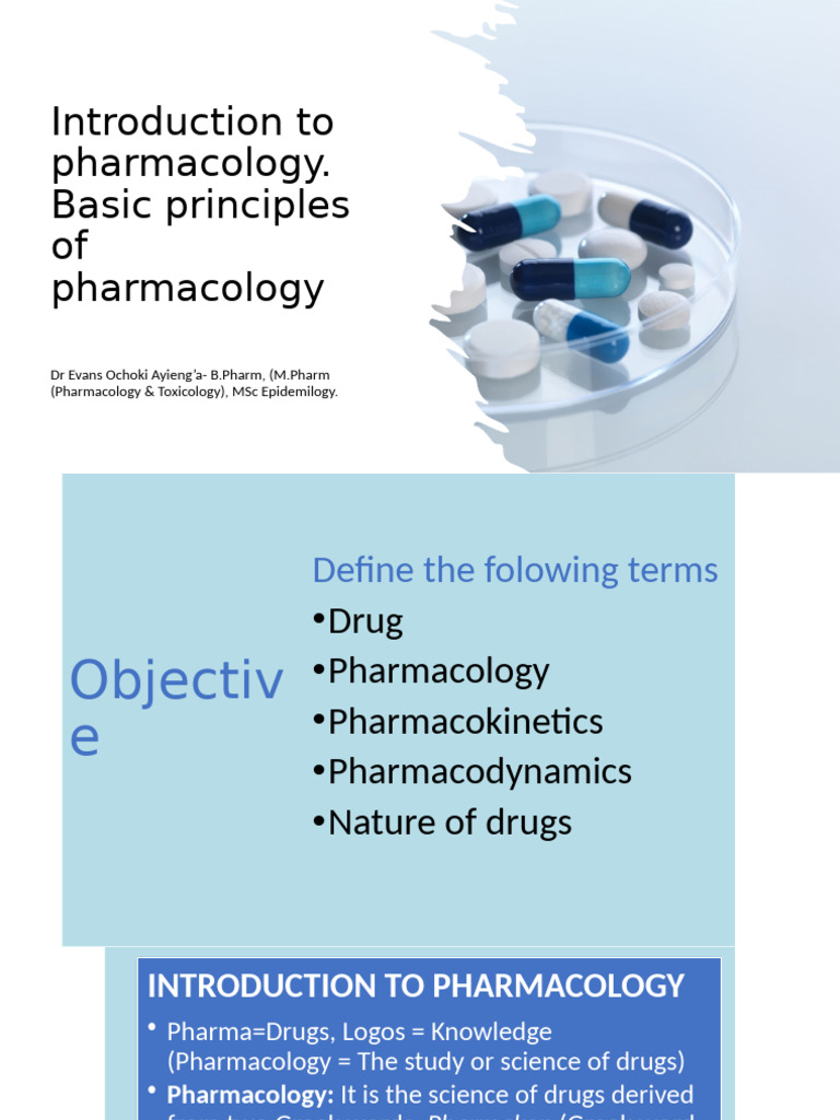 WHAT ARE THE BASICS OF PHARMACOLOGY visual data 2