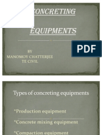 Concreting Equipment