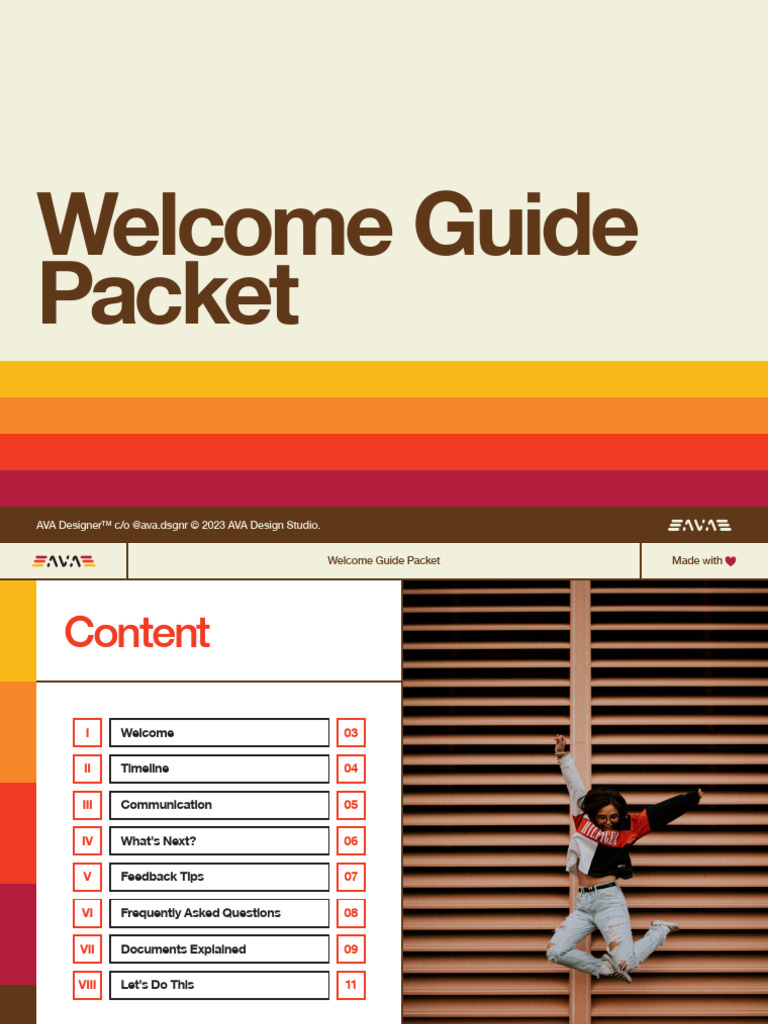 02 - Welcome Guide - Template | PDF | Brand | File Format