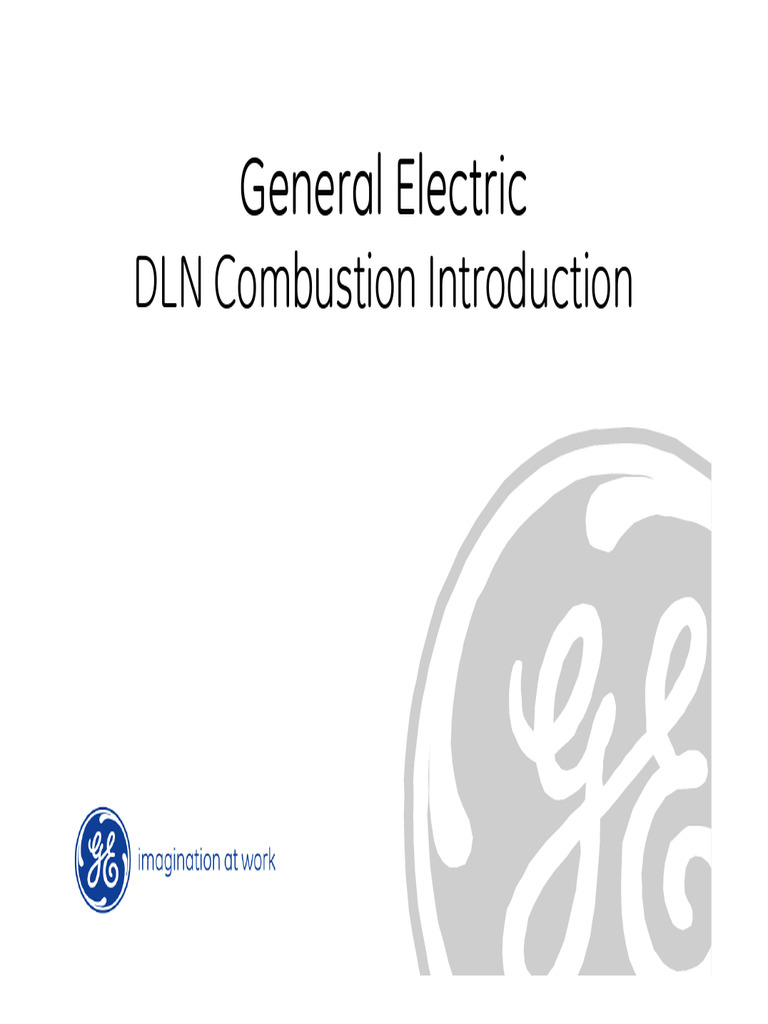 Understanding DLN Combustion Systems | PDF | N Ox | Combustion