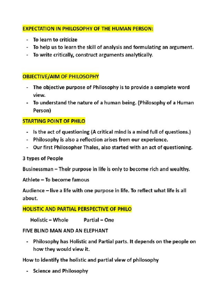 Philo Reviewer 9 | PDF