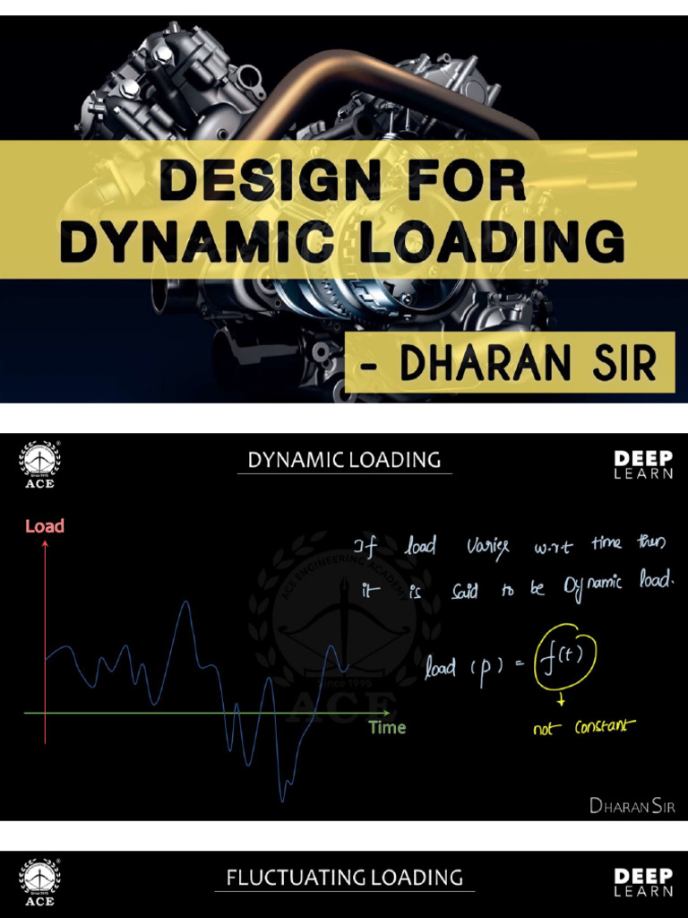 Design For Dynamic Loading | PDF