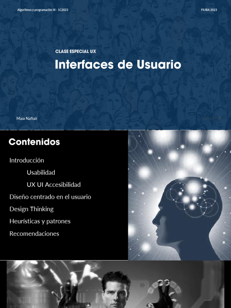 Usabilidad y Diseño UX en Tecnología | PDF | Interfaz de usuario ...