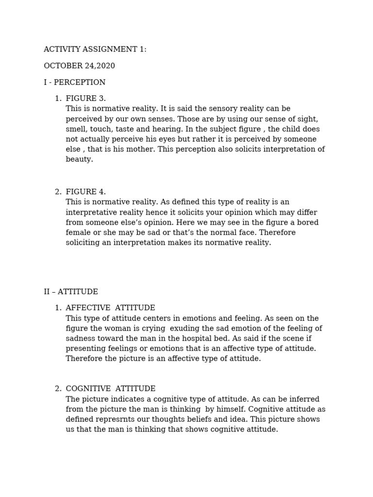 Understanding Perception and Attitude | PDF