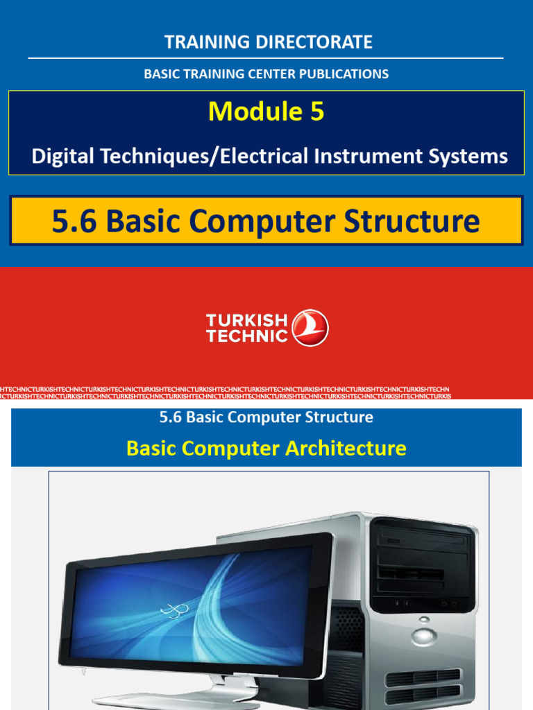 M 5.6 - Basic Computer Structure | PDF | Random Access Memory ...