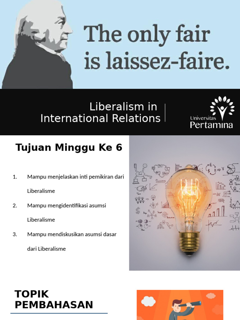 Understanding Liberalism in IR | PDF | Idealism | Liberal Arts Education