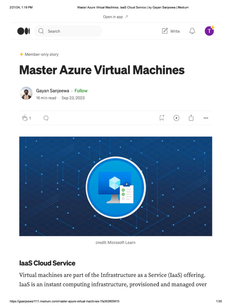 Master Azure Virtual Machines Pdf