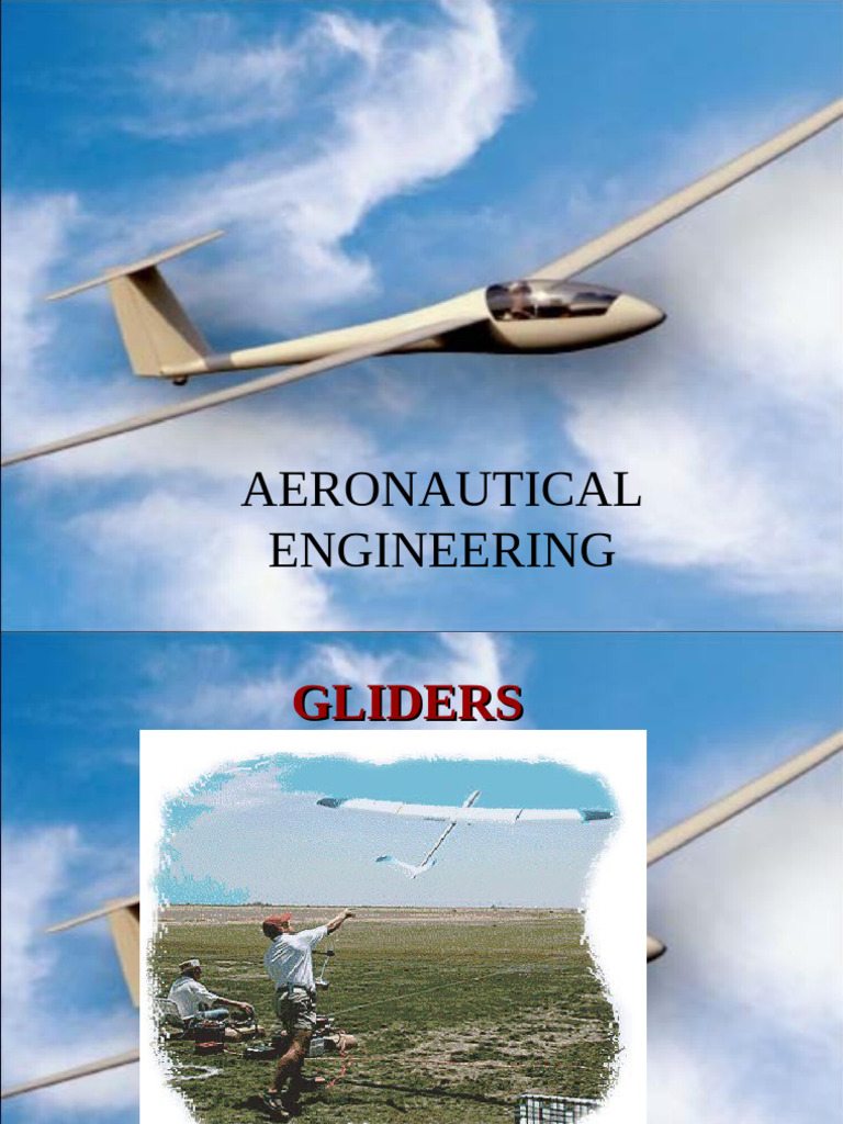 Introduction to Gliders in Aeronautics | PDF | Glider (Sailplane) | Gliding