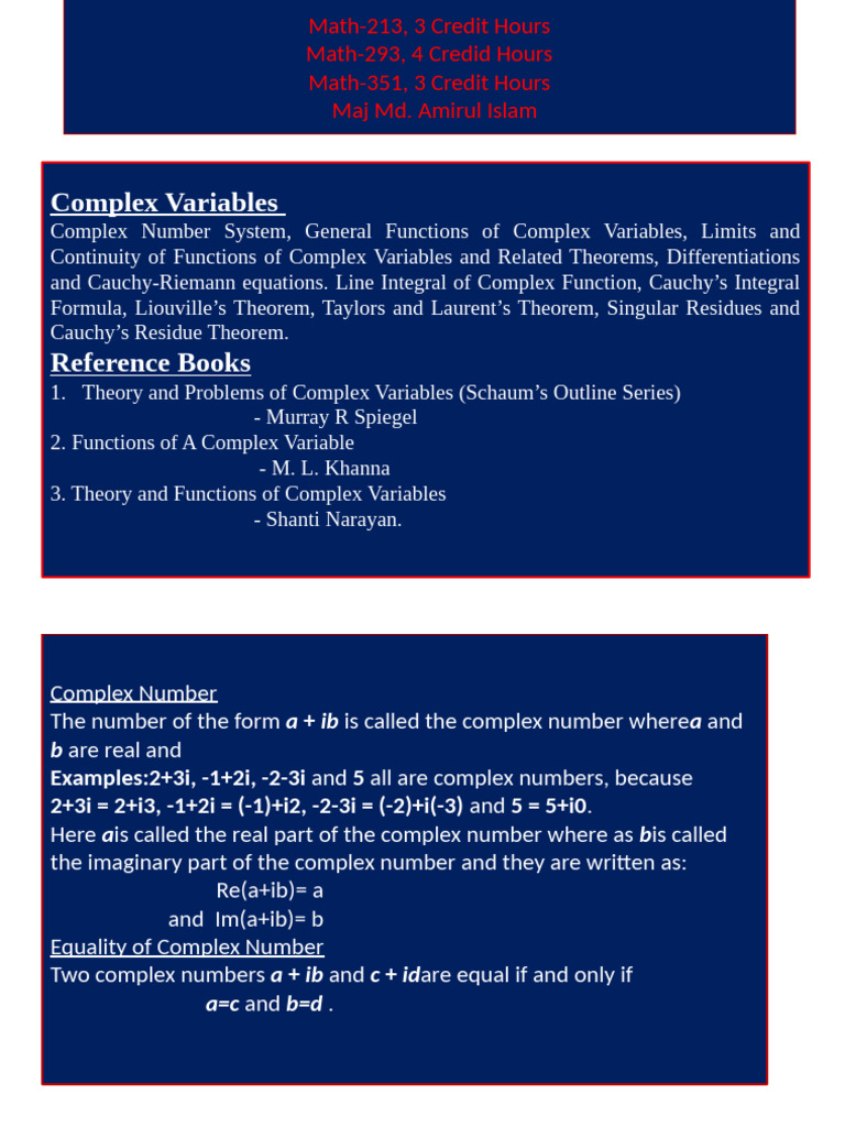 Plex Number 9.10.21 | PDF | Complex Analysis | Complex Number