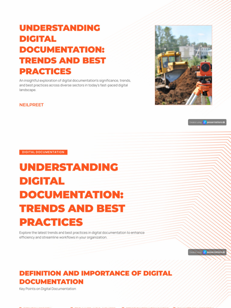 Digital Documentation Analysis | PDF