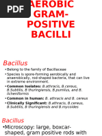 Anthrax Laboratory Diagnosis Methods | PDF | Anthrax | Bacillus