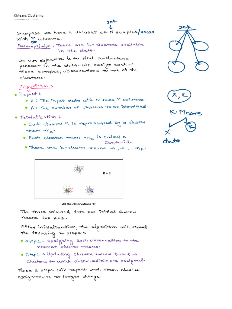 KMeans Clustering Explained | PDF