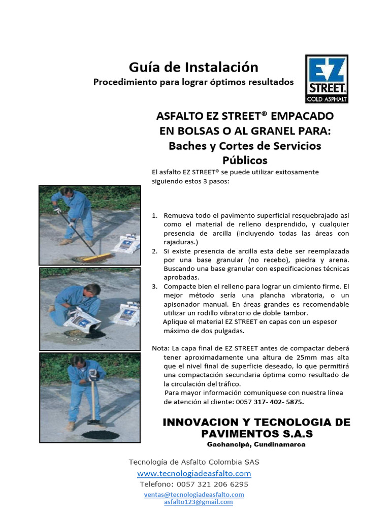 EZ Street - Guia de Instalacion | PDF