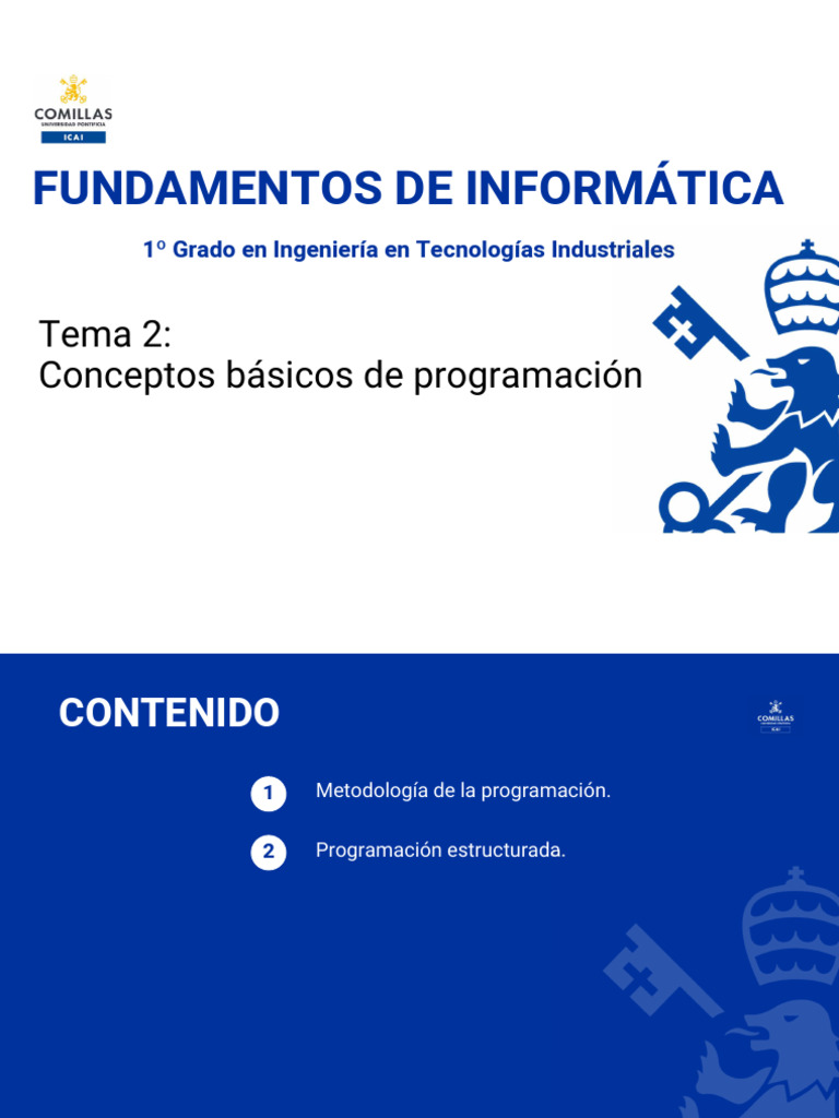 Tema 2 ConceptosBasicosProgramacion | PDF | Compilador | Programación ...