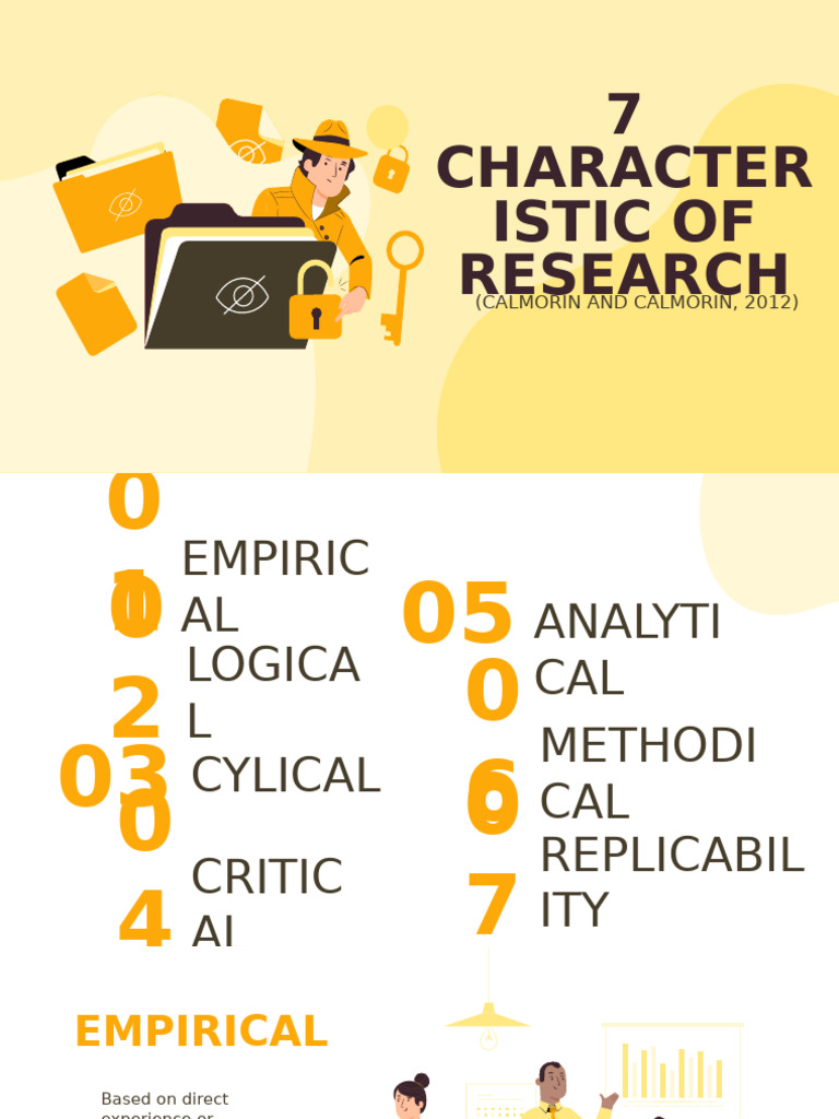7 Characteristics of Research and Research Gap | PDF | Theory ...