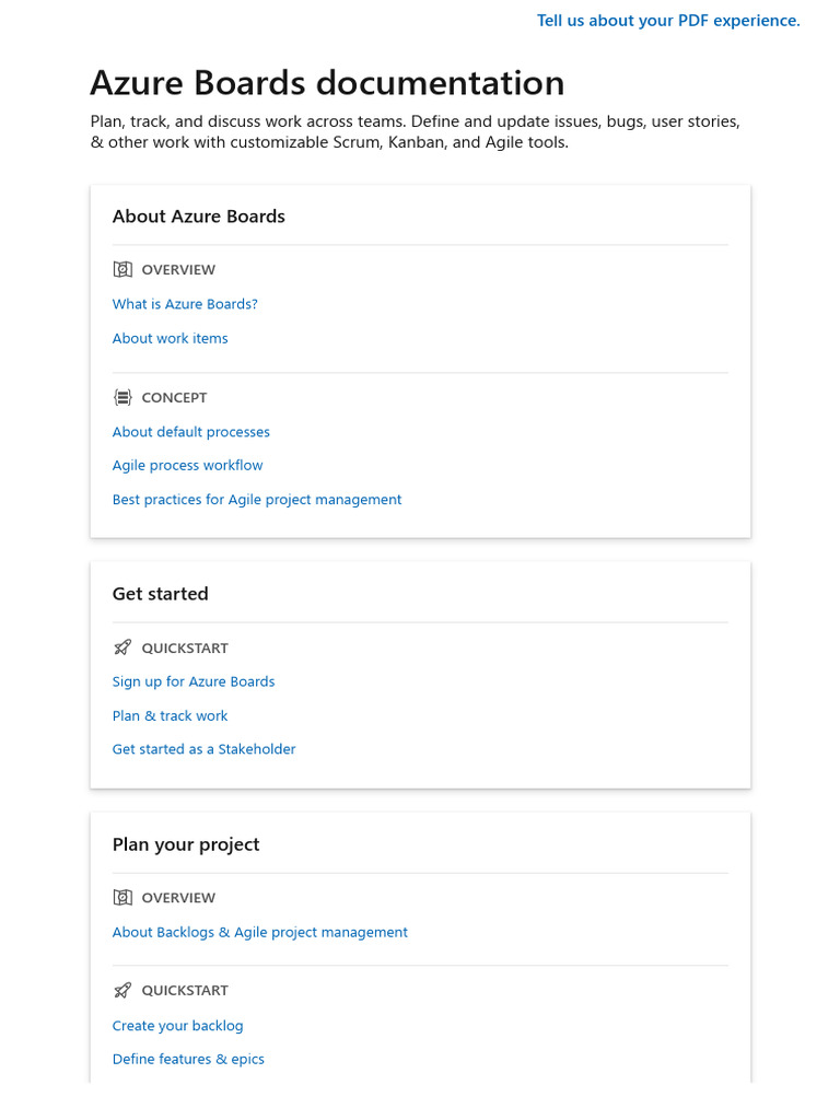 Azure Devops Boards Azure Devops | PDF | Scrum (Software Development ...