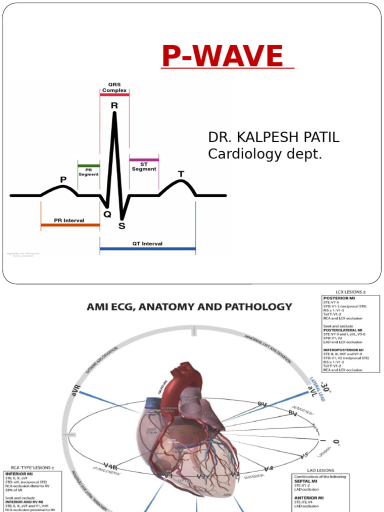 Understanding the P Wave in ECG | PDF | Electrocardiography | Medical ...