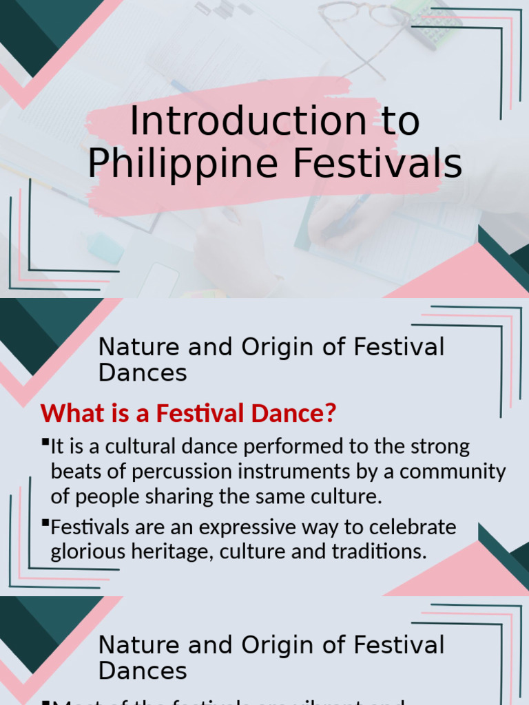 Overview of Philippine Festivals | PDF | Festival