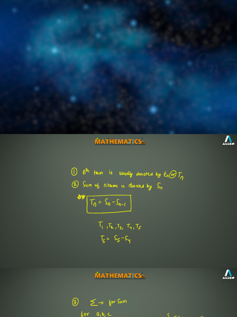 Arithmetic Progression Problems and Solutions | PDF