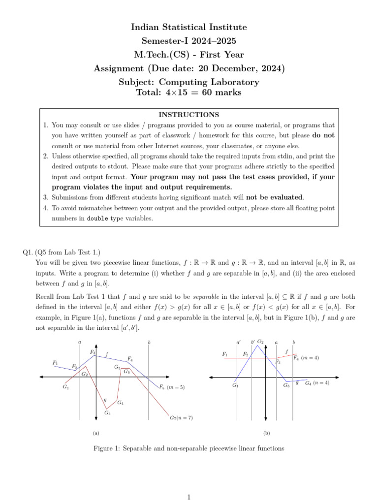 Assignment | PDF | Computer Science | Computer Programming