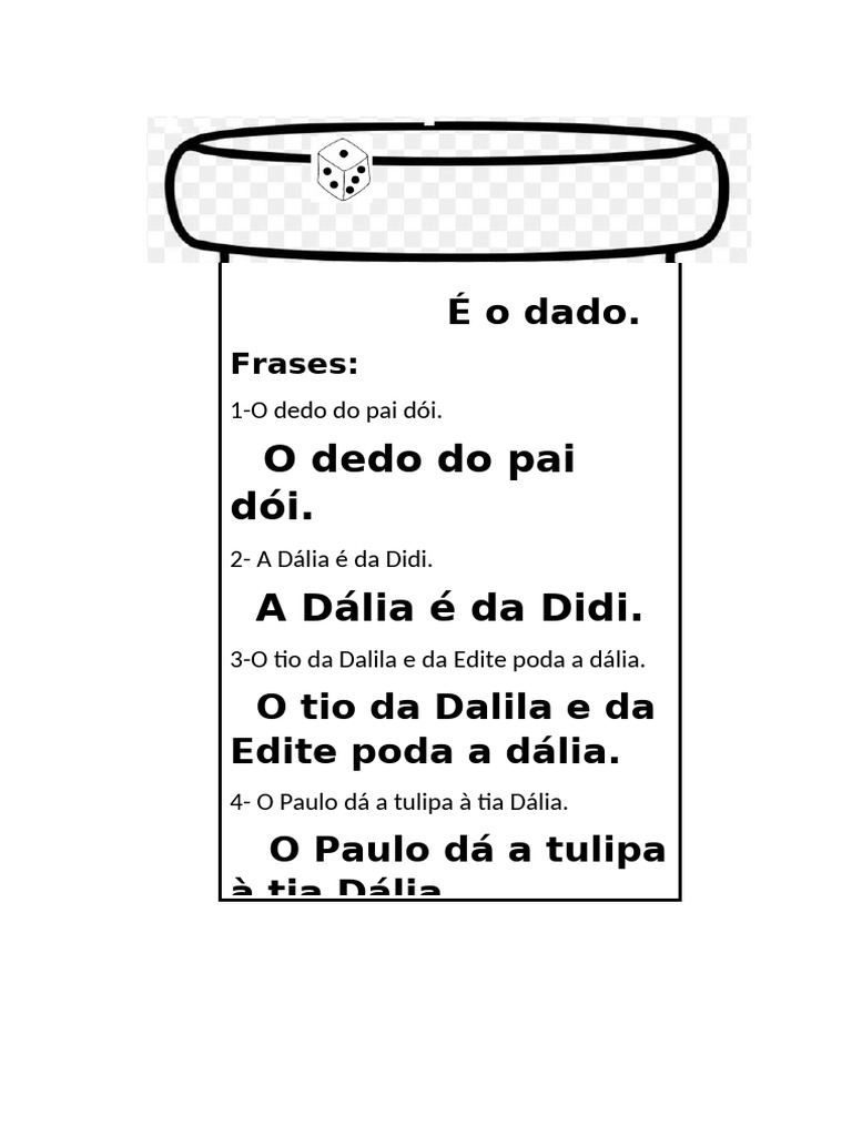 Pote Com Palavras e Frases D - D | PDF