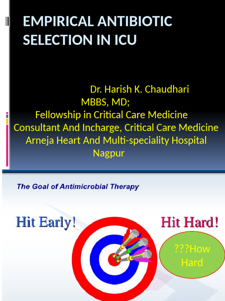 Antibiotic Approach in Critically Ill Patients | PDF | Gram Negative ...